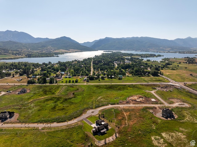 322 S 7900th St E Unit 5, Huntsville, UT 84317 - aerial overview of property's location with a water and mountain view