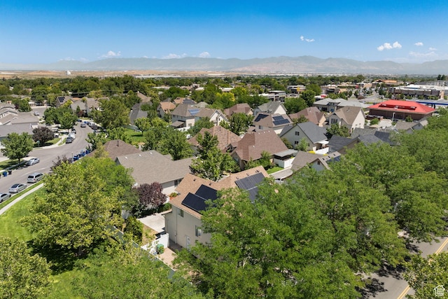 3584 S Autumn Gate Ct, Magna, UT 84044 - aerial view of residential area featuring mountains