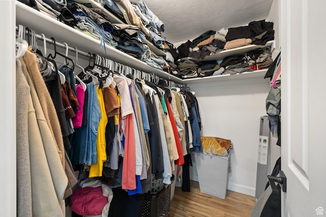 3584 S Autumn Gate Ct, Magna, UT 84044 - walk in closet with wood finished floors
