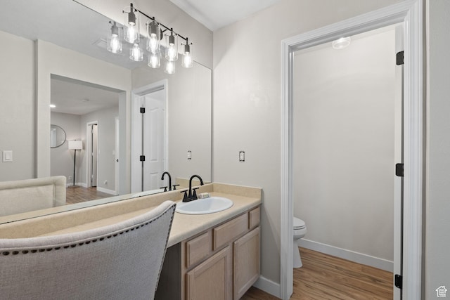 3584 S Autumn Gate Ct, Magna, UT 84044 - bathroom featuring vanity and wood finished floors