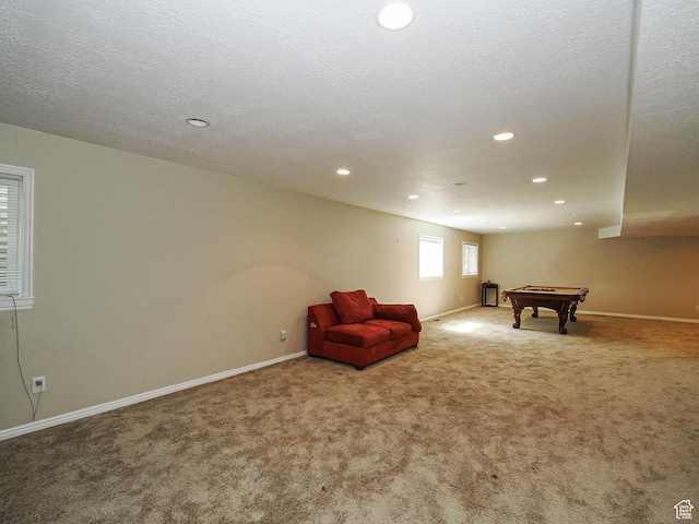 1473 E Millcreek Way, Millcreek, UT 84106 - unfurnished room with carpet flooring, recessed lighting, and billiards