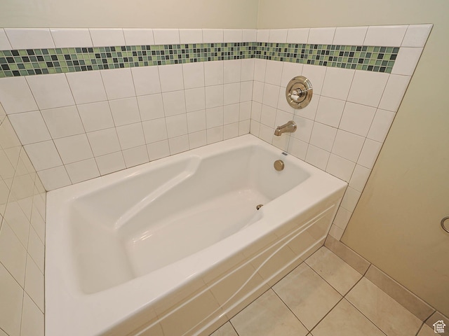1473 E Millcreek Way, Millcreek, UT 84106 - full bathroom with tile patterned floors and a tub