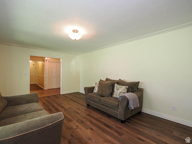 1473 E Millcreek Way, Millcreek, UT 84106 - living area featuring wood finished floors, ornamental molding, and a chandelier