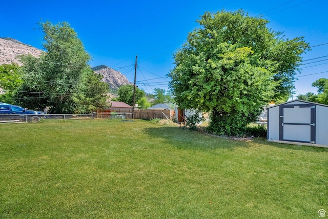 819 E 1100 N, Ogden, UT 84404 - view of yard with a storage unit