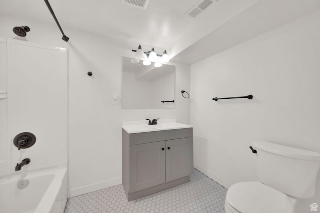 819 E 1100 N, Ogden, UT 84404 - full bathroom featuring vanity, shower / bath combination, and tile patterned flooring
