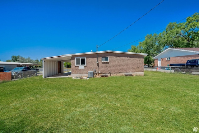 819 E 1100 N, Ogden, UT 84404 - rear view of property with an attached carport