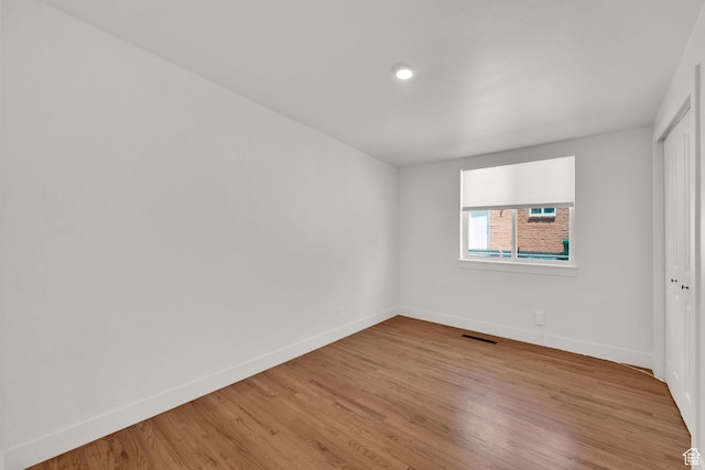 819 E 1100 N, Ogden, UT 84404 - spare room with baseboards and light wood finished floors