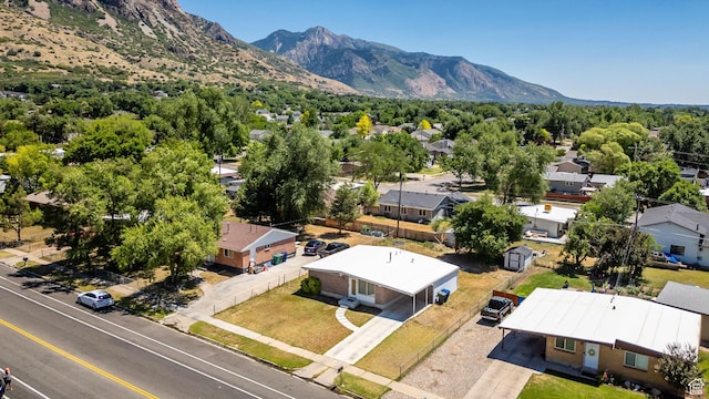 819 E 1100 N, Ogden, UT 84404 - aerial view of residential area with a mountainous background