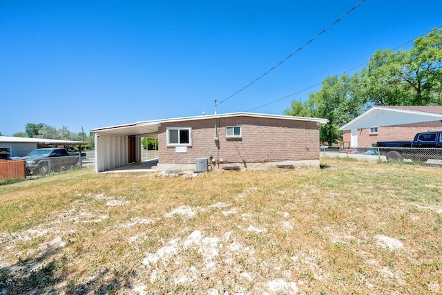 819 E 1100 N, Ogden, UT 84404 - back of property featuring an attached carport