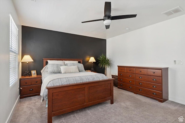 10606 S Redknife Dr, South Jordan, UT 84009 - bedroom with carpet flooring and a ceiling fan