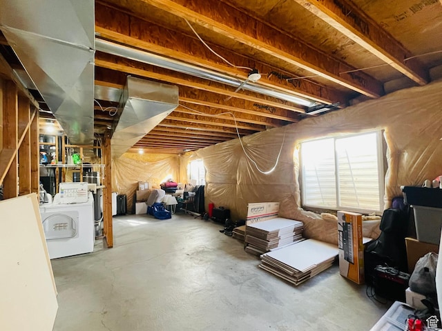 908 W Timpie Rd S, Tooele, UT 84074 - basement with washer / clothes dryer