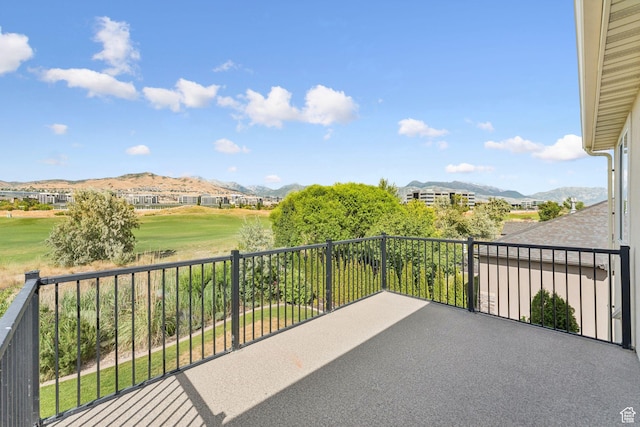 2886 N Desert Forest Ln, Lehi, UT 84043 - balcony featuring a mountain view