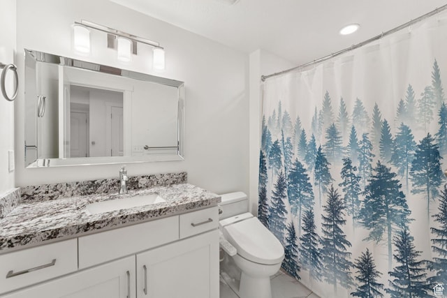 2886 N Desert Forest Ln, Lehi, UT 84043 - bathroom with vanity and a shower with curtain