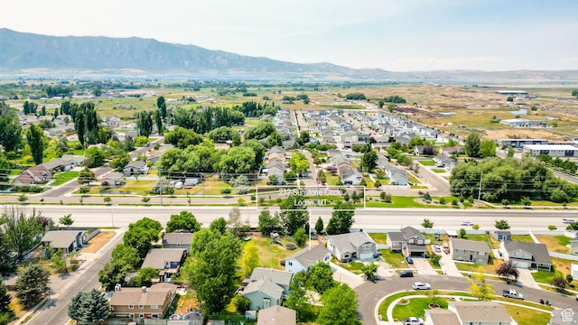 232 Sunstone Cir W, Logan, UT 84321 - aerial view of residential area with mountains