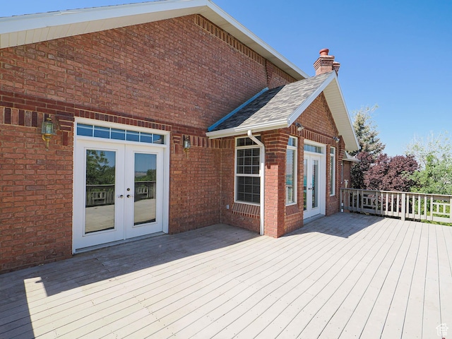 1539 S 50 E, Salem, UT 84653 - deck with french doors