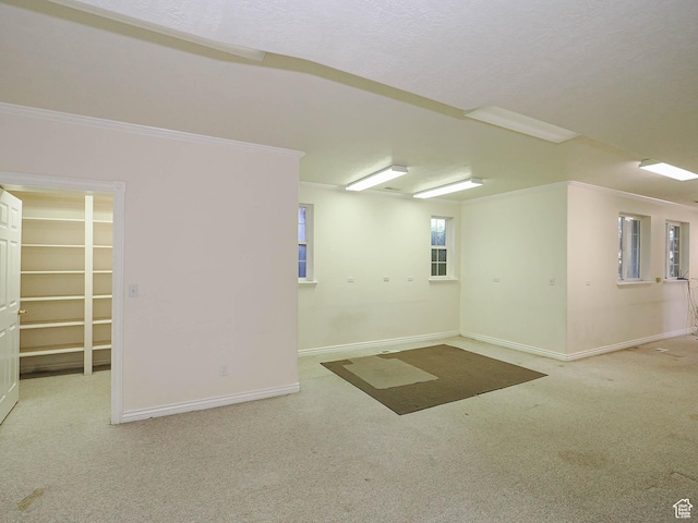 1539 S 50 E, Salem, UT 84653 - basement with crown molding and carpet