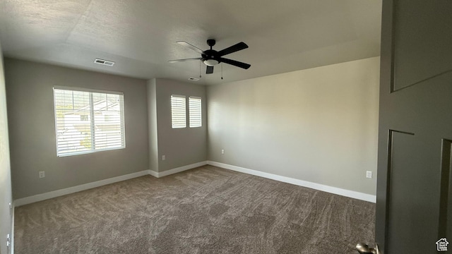559 E Petersen Pkwy, South Weber, UT 84405 - empty room with plenty of natural light, carpet floors, and ceiling fan