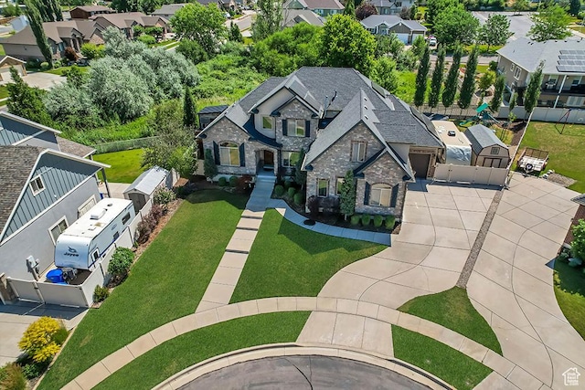 789 Eliza Ct, Farmington, UT 84025 - aerial perspective of suburban area