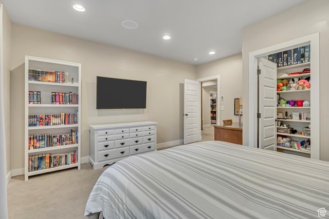 789 Eliza Ct, Farmington, UT 84025 - carpeted bedroom with recessed lighting and baseboards