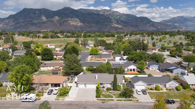 796 N 200 W, American Fork, UT 84003 - aerial perspective of suburban area with a mountain backdrop