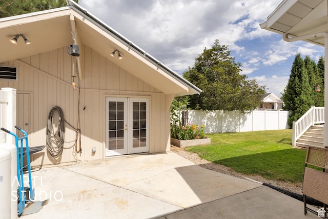 796 N 200 W, American Fork, UT 84003 - view of patio featuring french doors