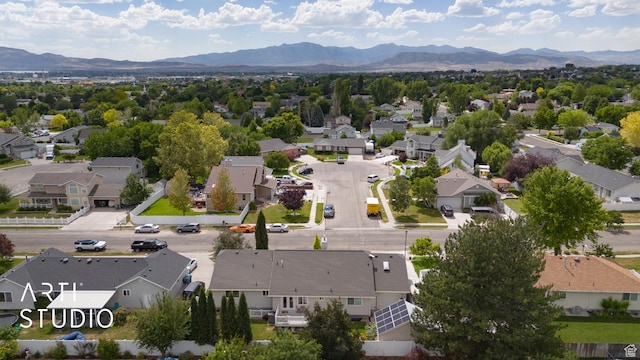 796 N 200 W, American Fork, UT 84003 - aerial perspective of suburban area with mountains