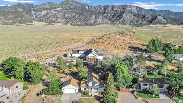 458 E 200 S, Annabella, UT 84711 - aerial view of property and surrounding area with mountains and rural landscape