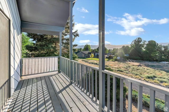 458 E 200 S, Annabella, UT 84711 - deck with a mountain view and a residential view