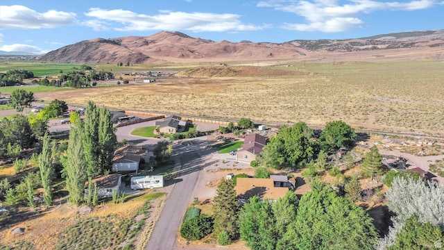 458 E 200 S, Annabella, UT 84711 - aerial view of property's location featuring mountains and rural landscape