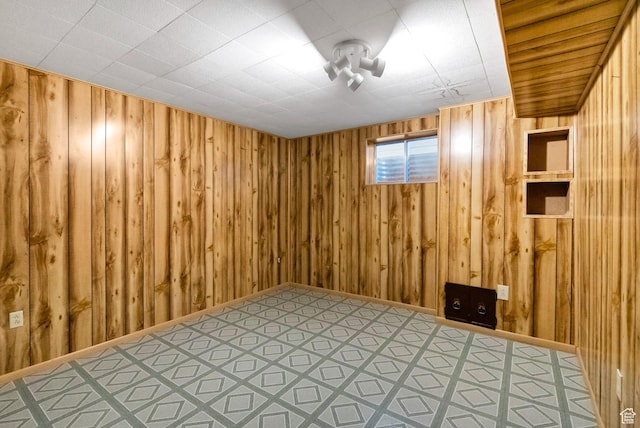 458 E 200 S, Annabella, UT 84711 - below grade area featuring wooden walls and tile patterned floors