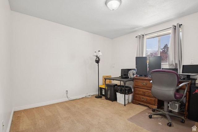 4807 S Heath Ave W, Salt Lake City, UT 84118 - home office with carpet flooring and baseboards