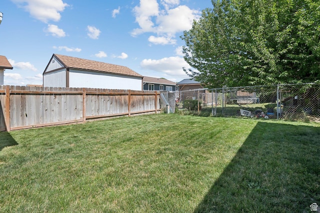 4807 S Heath Ave W, Salt Lake City, UT 84118 - view of fenced backyard