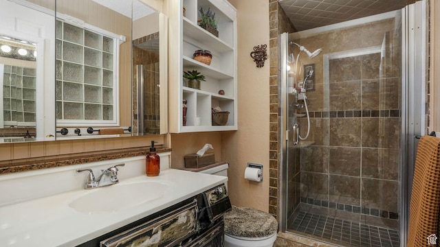 2275 E 9800 S, Sandy, UT 84092 - bathroom with a stall shower and vanity