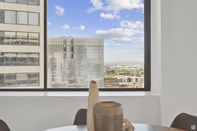 48 W 300 S Unit 1405N, Salt Lake City, UT 84101 - dining area view of a view of city