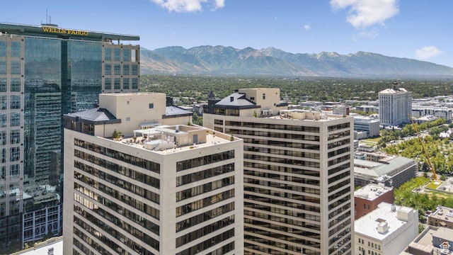 48 W 300 S Unit 1405N, Salt Lake City, UT 84101 - city view featuring a mountainous background