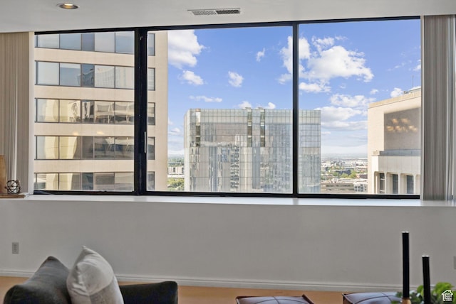 48 W 300 S Unit 1405N, Salt Lake City, UT 84101 - sitting room featuring a view of city
