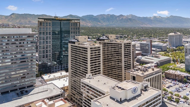 48 W 300 S Unit 1405N, Salt Lake City, UT 84101 - view of city featuring a mountainous background