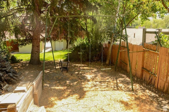521 N Grove Dr, Alpine, UT 84004 - view of yard featuring a shed