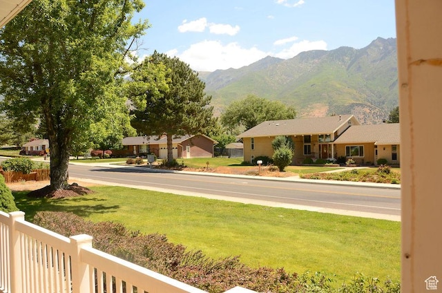 521 N Grove Dr, Alpine, UT 84004 - view of mountain backdrop with nearby suburban area