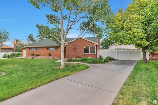 3161 S 8520 W, Magna, UT 84044 - ranch-style house with driveway and brick siding