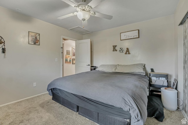 2115 W 1225 N, Layton, UT 84041 - carpeted bedroom with baseboards and a ceiling fan