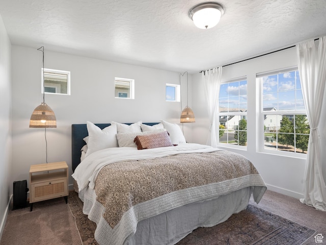 132 E Geyser Ct, Saratoga Springs, UT 84045 - bedroom with carpet flooring and a textured ceiling