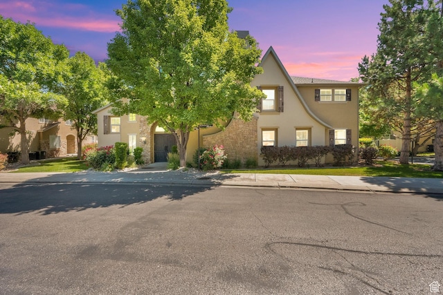 3908 W Lorient Ave, West Jordan, UT 84084 - view of front of property featuring stucco siding