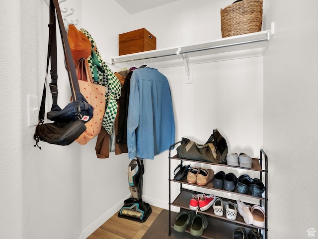 3908 W Lorient Ave, West Jordan, UT 84084 - spacious closet with wood finished floors