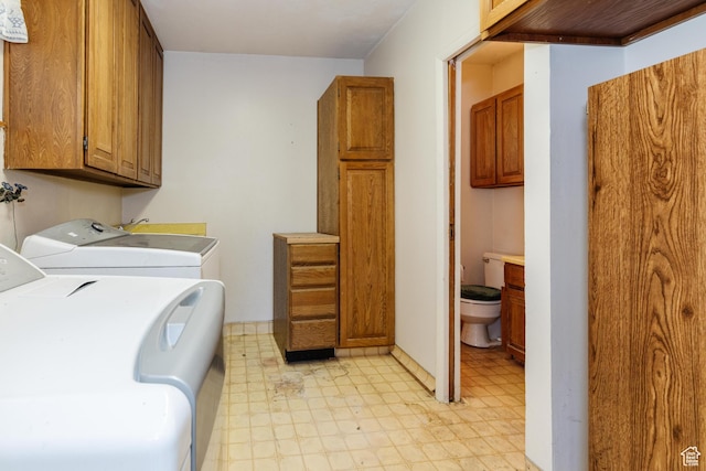 85 E 500 S, Providence, UT 84332 - laundry area with light floors, cabinet space, and washer and clothes dryer