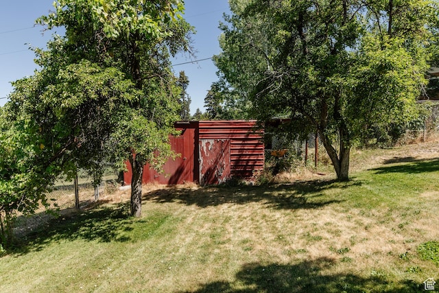 85 E 500 S, Providence, UT 84332 - view of green lawn with an outbuilding