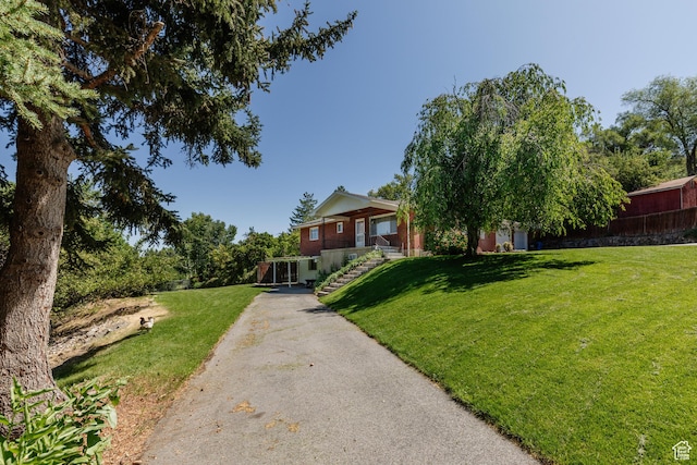 85 E 500 S, Providence, UT 84332 - view of front of property featuring a front lawn