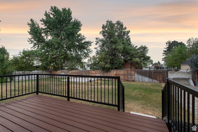 932 W Walden Meadows Dr S, Salt Lake City, UT 84123 - deck featuring a fenced backyard