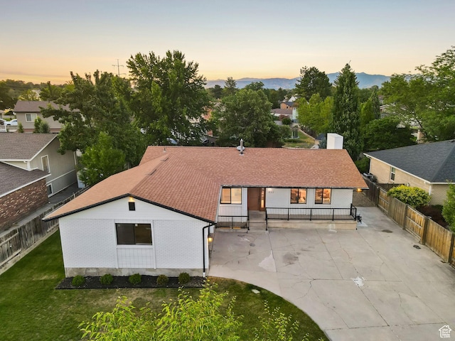 932 W Walden Meadows Dr S, Salt Lake City, UT 84123 - rear view of property featuring roof with shingles