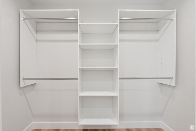 932 W Walden Meadows Dr S, Salt Lake City, UT 84123 - spacious closet with wood finished floors